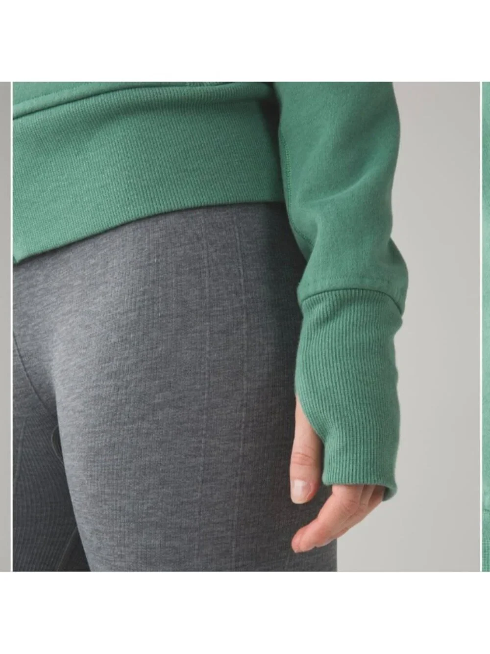 Lululemon Scuba Hoodie II Vintage Green